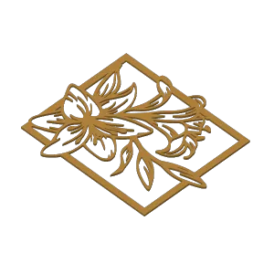 Lily Wall Art Decoration
