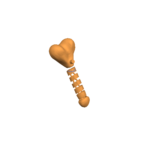 Flexi dick with balls fidget