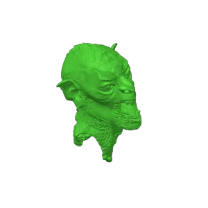 Orc Head Gore