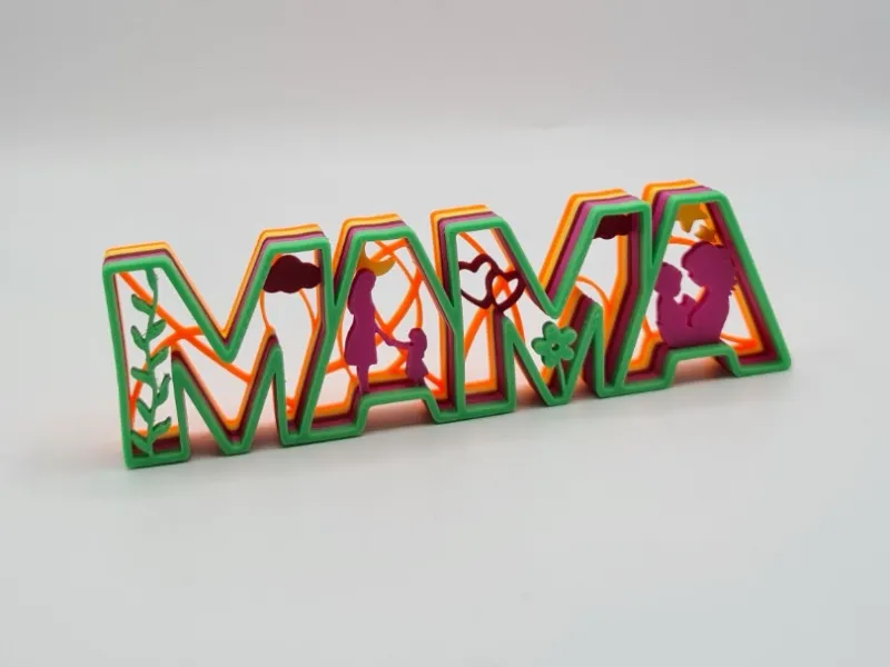 Letrero Mamá