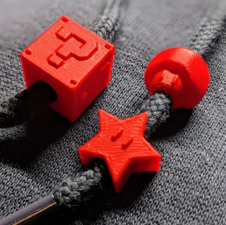 Super Mario Star Box and Mushroom TPU