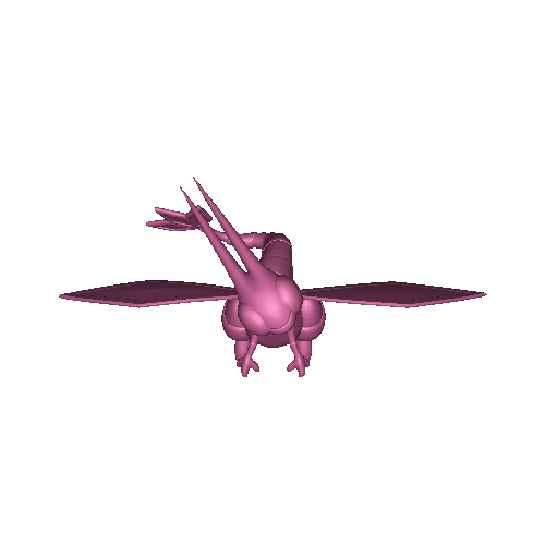 Pokemon Flygon #330 - Ready for 3D Printing!