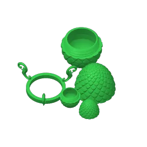 Faberge Egg that is also a Container