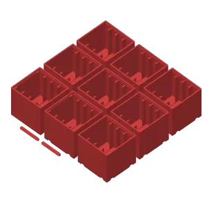 Resistor Box [Stackable & Customizable]