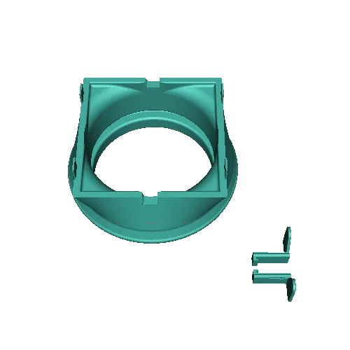 Exaustor Creality K1 para condutas de 100 mm