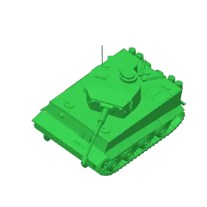 German Tank, Panzerkampfwagen VI «Tiger Ace» Sd.Kfz 181