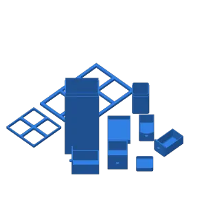 Resizable box organizer