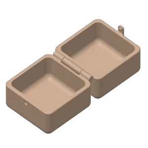 Box 50x50 with brake, 盒子 50x50 附煞車