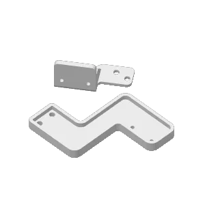 Ender-3 V3 KE G-Sensor Bracket model-X and Y