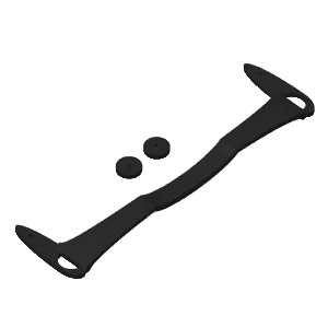Ender 3 MAX - Bed Handle + Spacers