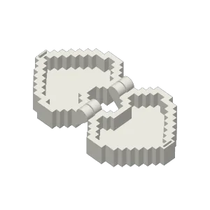 Pixel heart box