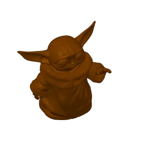 Baby Yoda - Grogu (NO BASE)