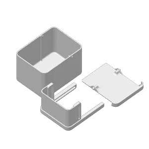 Desktop trash can (table waste bin)