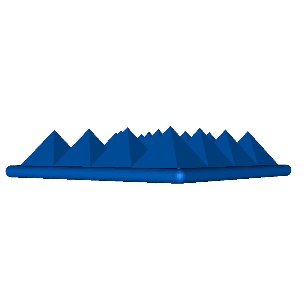 BDSM Pyramid Spike Plate | 3D models download | Creality Cloud