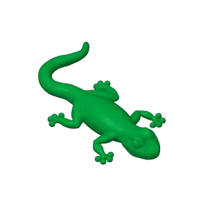 Gecko Fridge Magnet