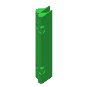 Print-in-place parallel ruler