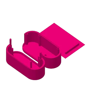 Sliding Crved Box Medium
