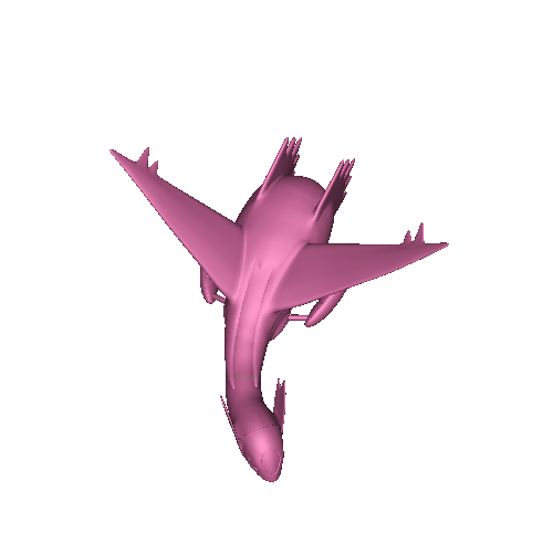 Pokemon Latios #381 - Ready for 3D Printing!