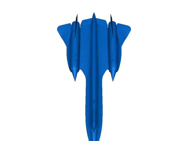 SR-71 Blackbird reinforced