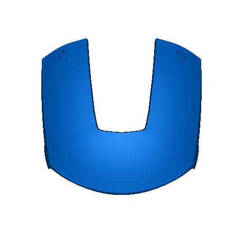 Ironman helmet magnet front