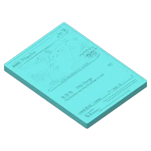 Pikachu Pokemon GO card