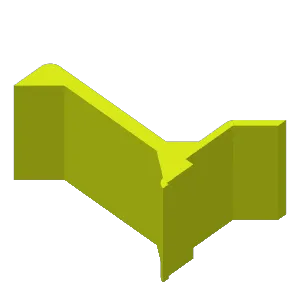 K2 Plus upper window wedge