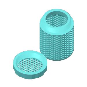 Inside Spool Silica Gel Container