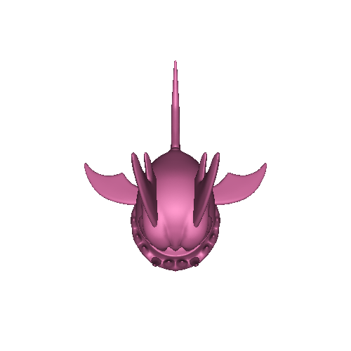 Pokemon Carvanha #318 - Ready for 3D Printing!