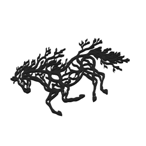 WallArt Nature Horse 001