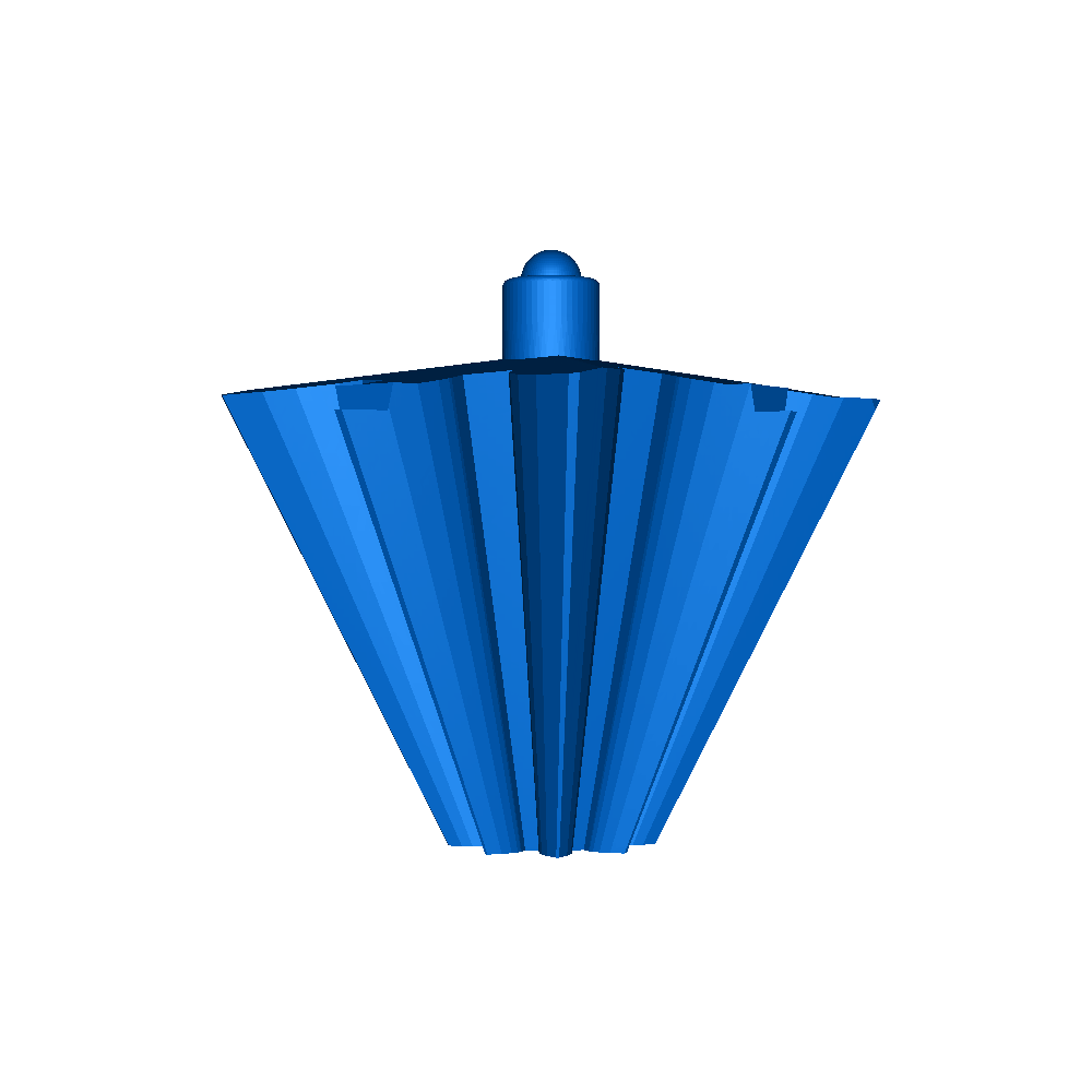 TARDIS gear cube