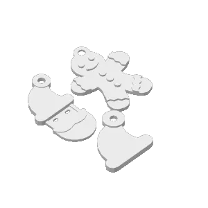 CHRISTMAS KEYCHAINS