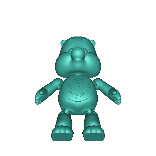 CARE BEAR ARTICULATED