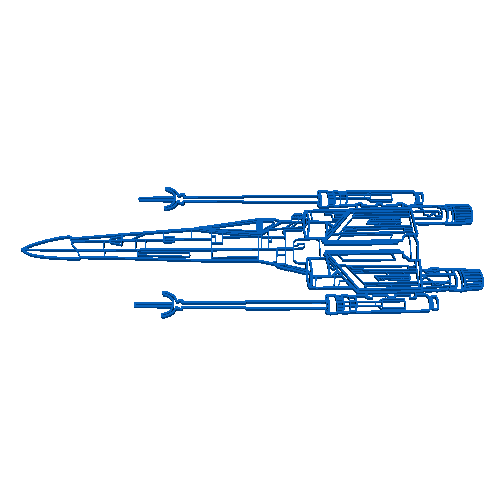 Star Wars wall mount