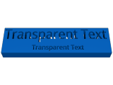 Transparent Text 3D Print Test-0