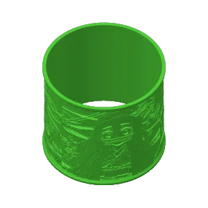 Lithophane light_浮雕燈_鬼滅之刃
