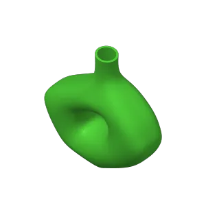 Florero de mesa