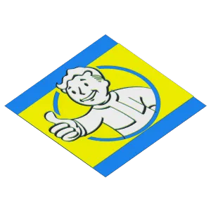 Vault Boy Fallout - HueForge