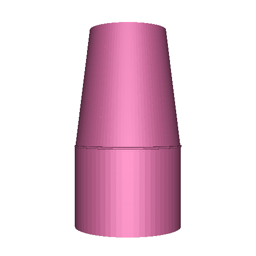 Lampe red rocket