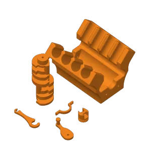 V8 engine