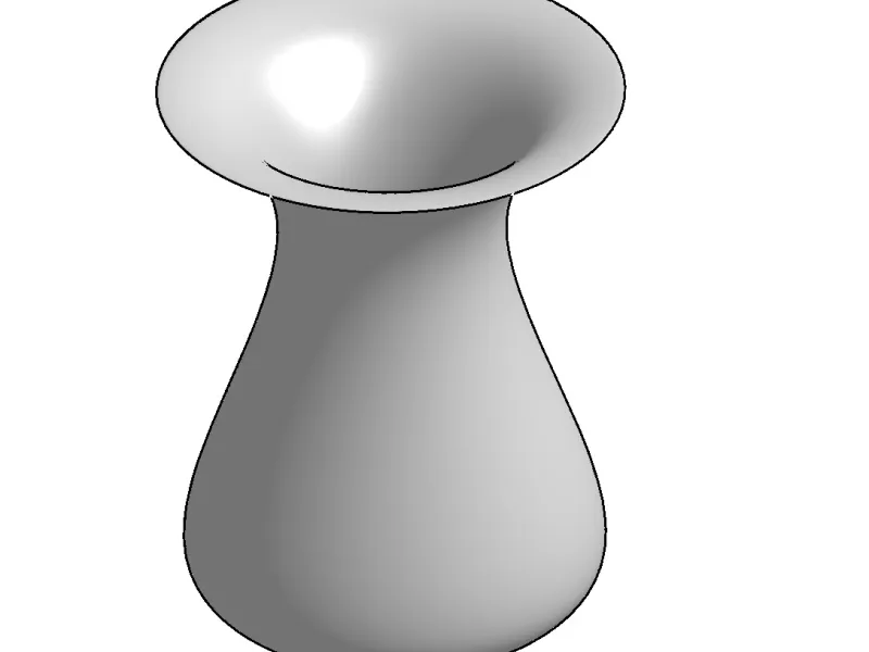 Wide Mouth Vase
