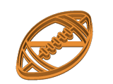 Football Cookie Cutter-1