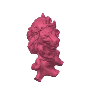 lion bust
