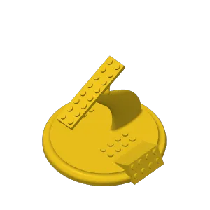 Lego flying vehicle stand V2
