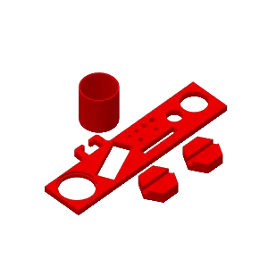 K1 Rear Tool Holder