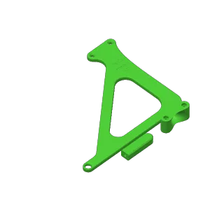 Creality K1C filament spool side support lane