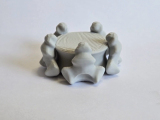 Bone Bloom Candle Holder-4