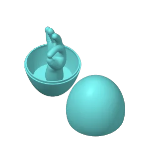 OK Hand Easter Egg