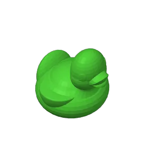 Duck Croc Charm