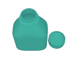 Bottle and top-0