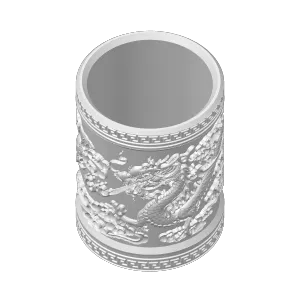 dragon vase